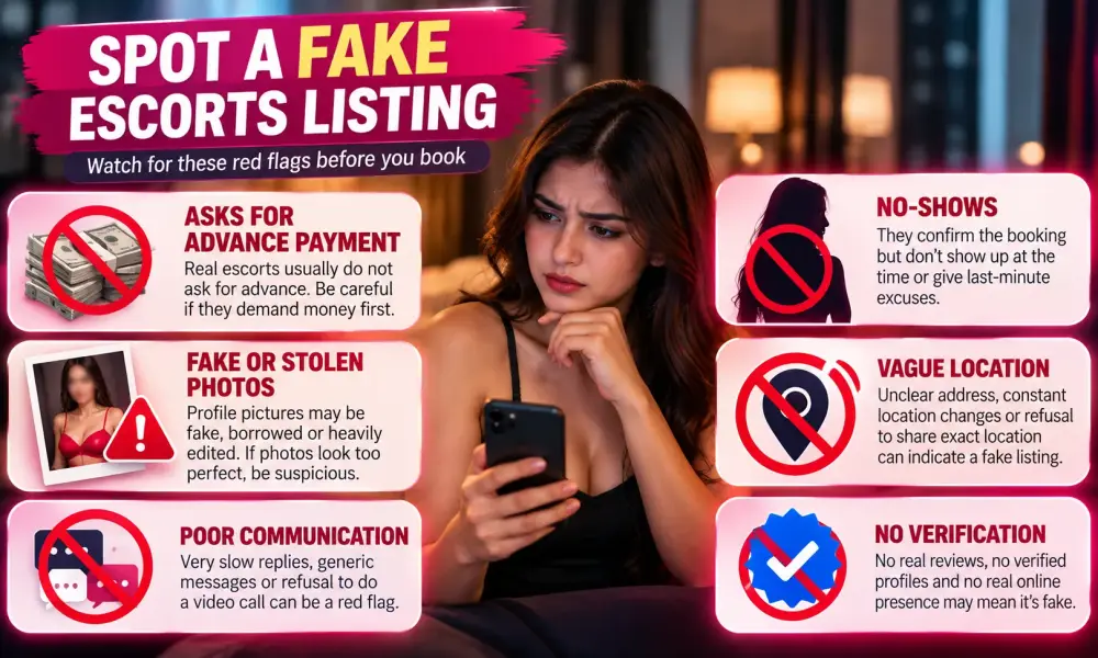 How to spot a fake escort listing in Bangalore